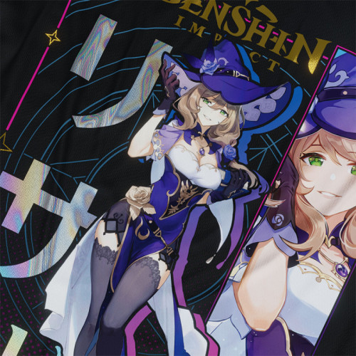 Lisa - Genshin Impact - Polera Holográfica - MYTHRIL PRINT