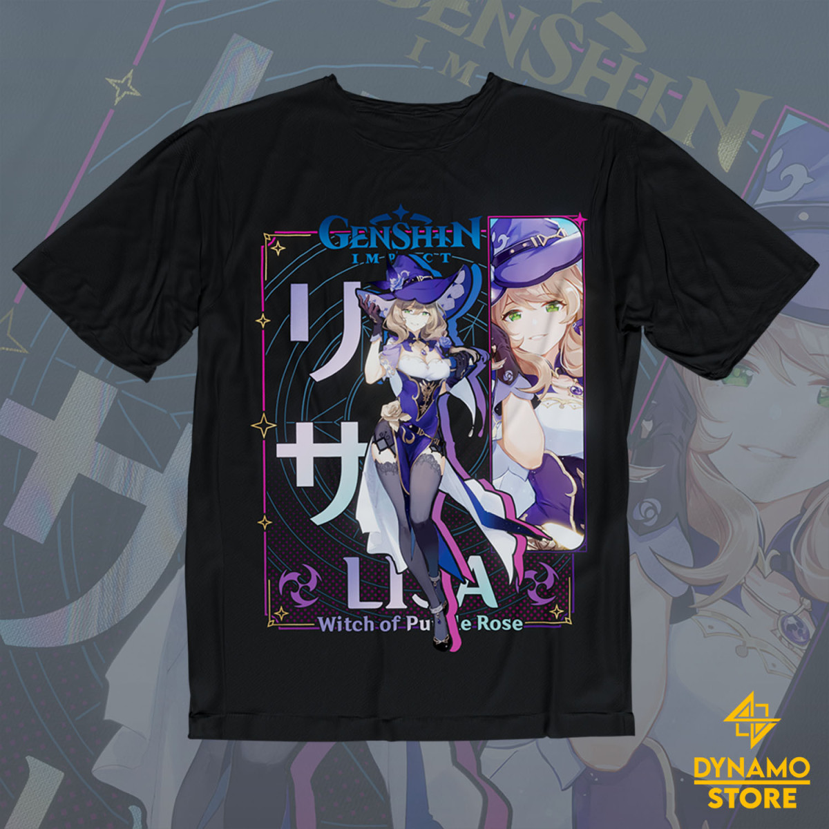 Lisa - Genshin Impact - Polera - MYTHRIL PRINT