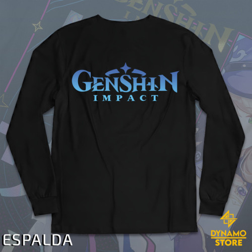 Lisa - Genshin Impact - Polera Manga Larga Holográfica - MYTHRIL PRINT