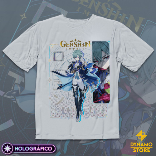 Lohen - Genshin Impact - Polera Holográfica - MYTHRIL PRINT