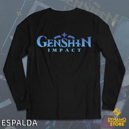 Lohen - Genshin Impact - Polera Manga Larga Holográfica - MYTHRIL PRINT