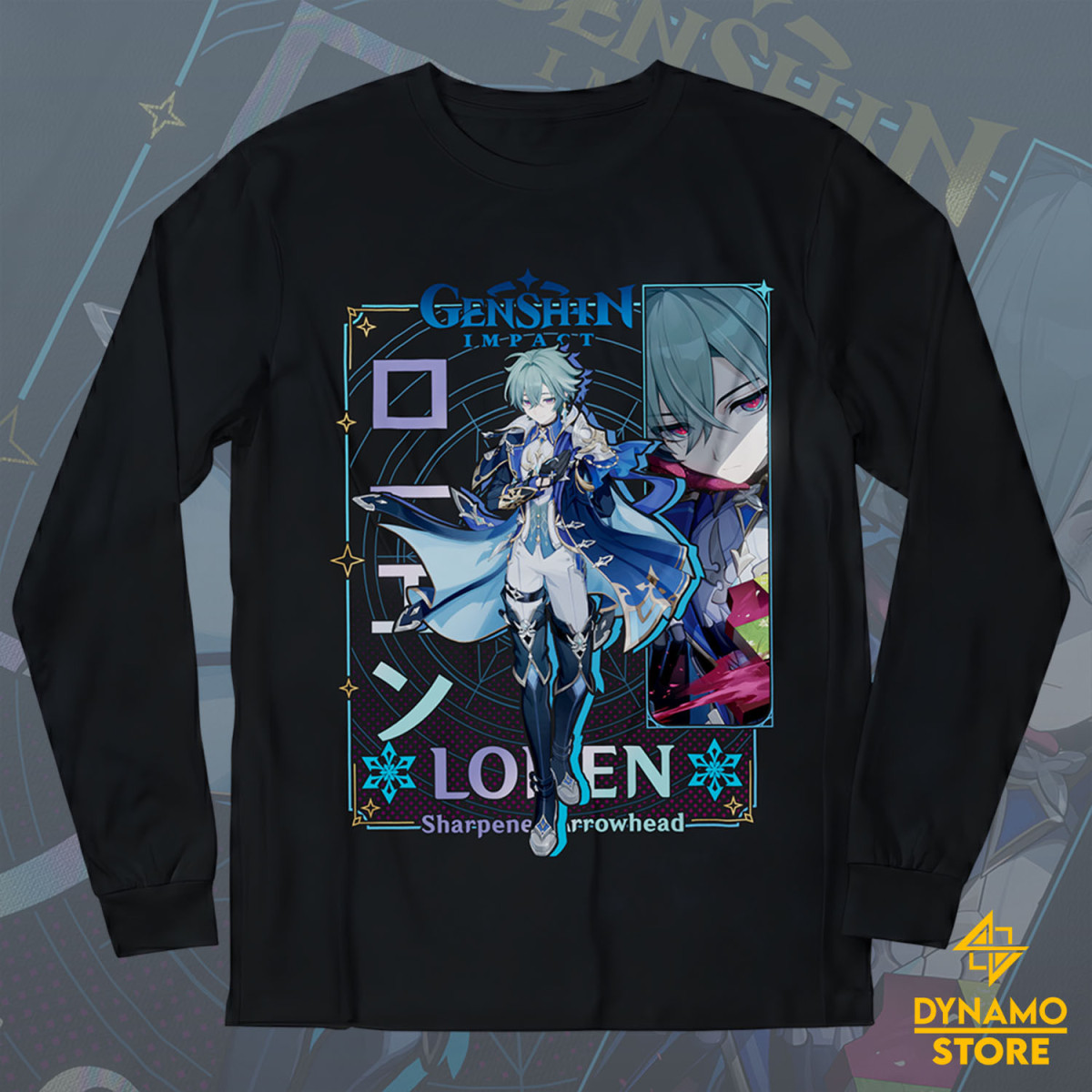 Lohen - Genshin Impact - Polera Manga Larga - MYTHRIL PRINT