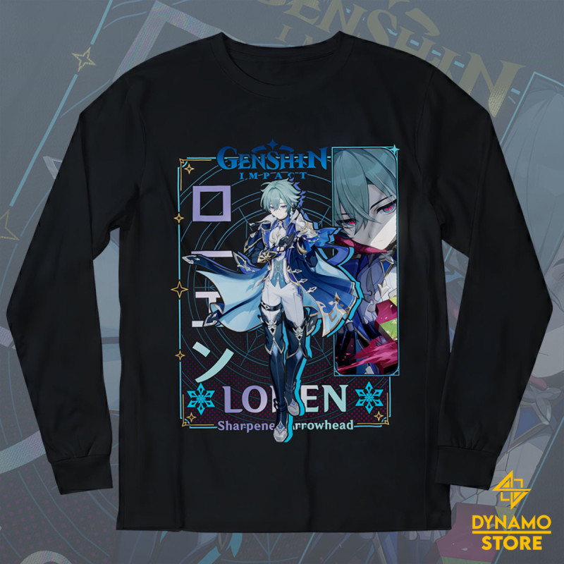 Lohen - Genshin Impact - Polera Manga Larga - MYTHRIL PRINT