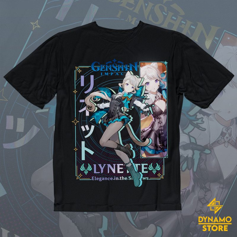 Lynette - Genshin Impact - Polera - MYTHRIL PRINT