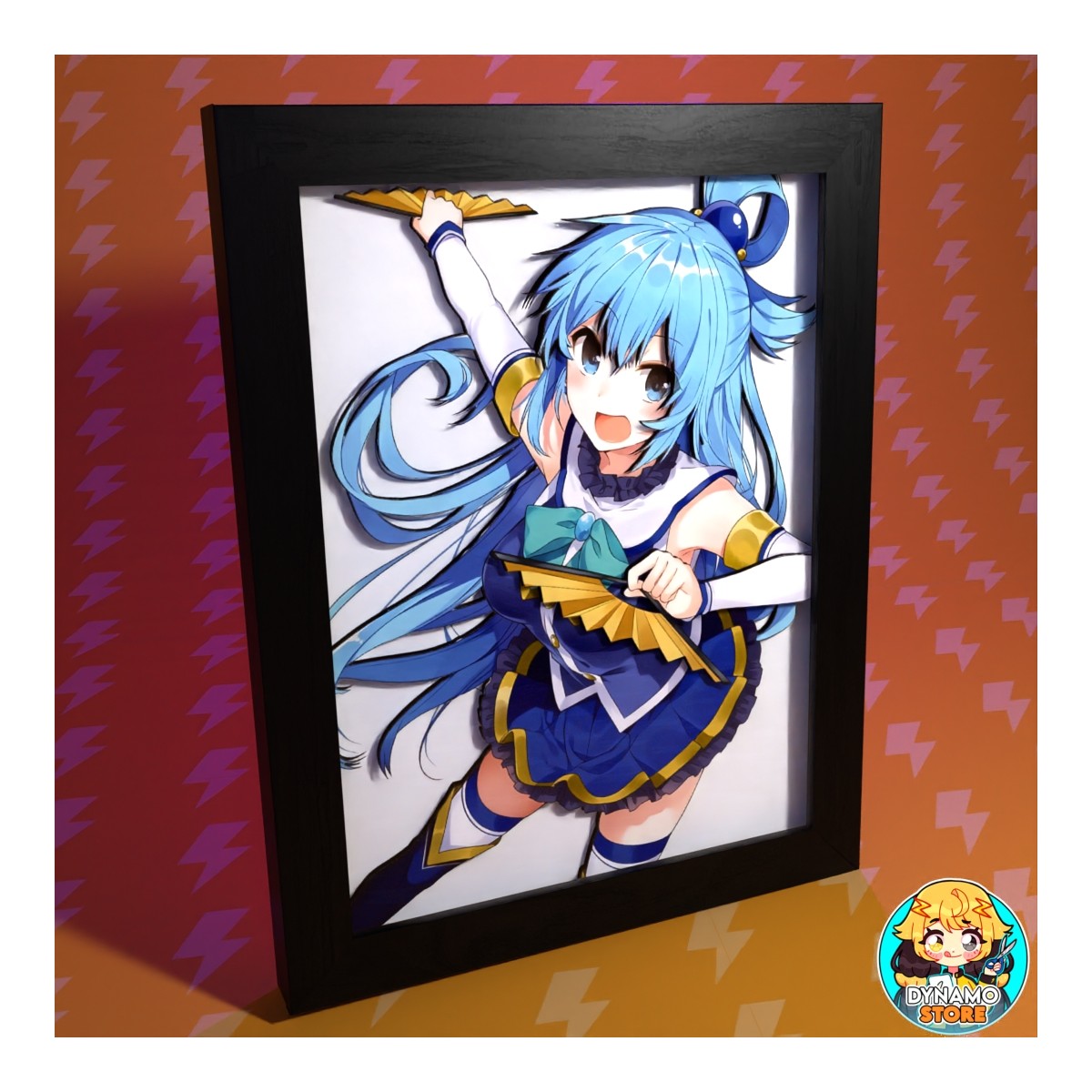 Aqua, KONOSUBA - Cuadro 3D