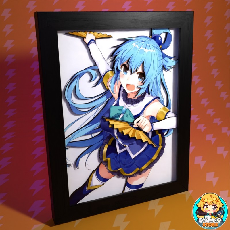 Aqua, KONOSUBA - Cuadro 3D