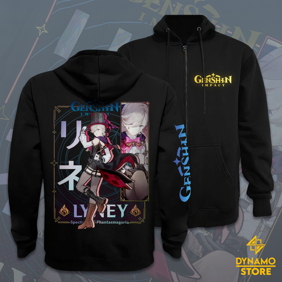 Lyney - Genshin Impact - Poleron - MYTHRIL PRINT