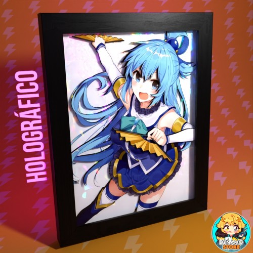 Aqua, KONOSUBA - Cuadro 3D