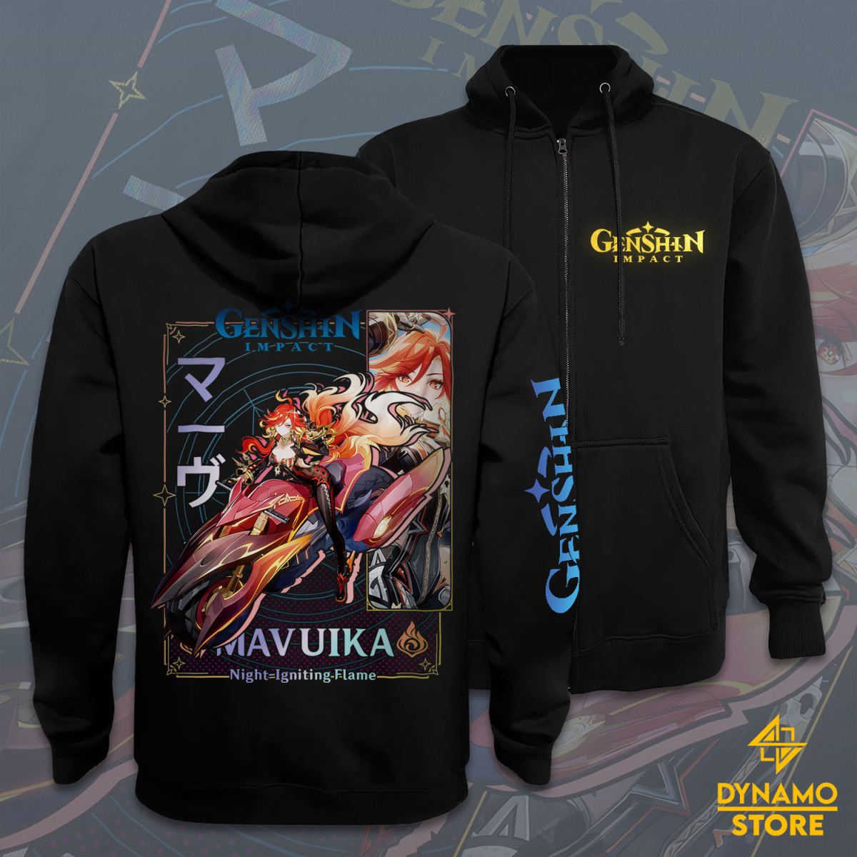 Mavuika - Genshin Impact - Poleron - MYTHRIL PRINT