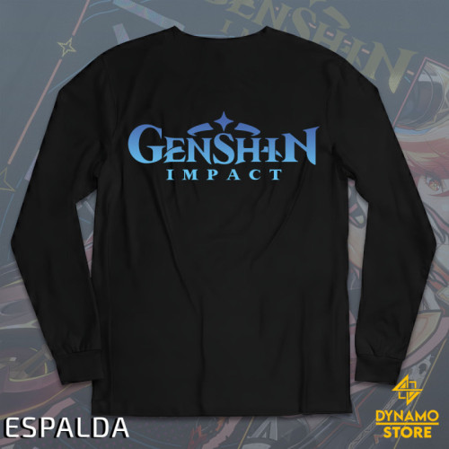 Mavuika - Genshin Impact - Polera Manga Larga - MYTHRIL PRINT