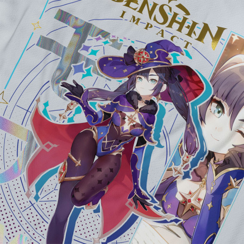 Mona - Genshin Impact - Polera Holográfica - MYTHRIL PRINT