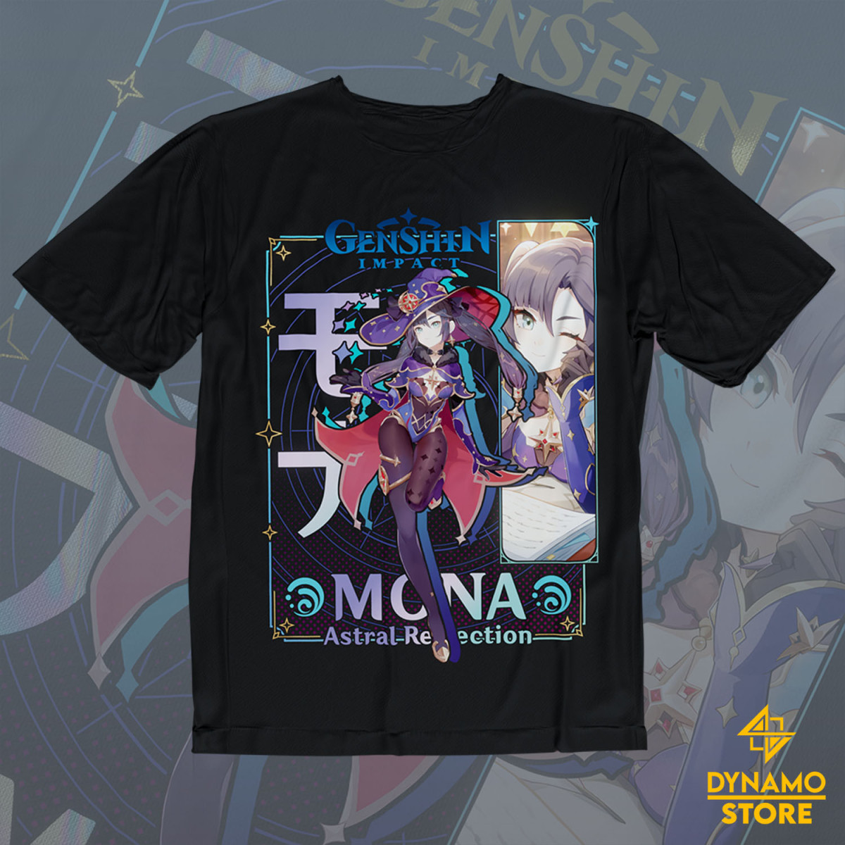 Mona - Genshin Impact - Polera - MYTHRIL PRINT
