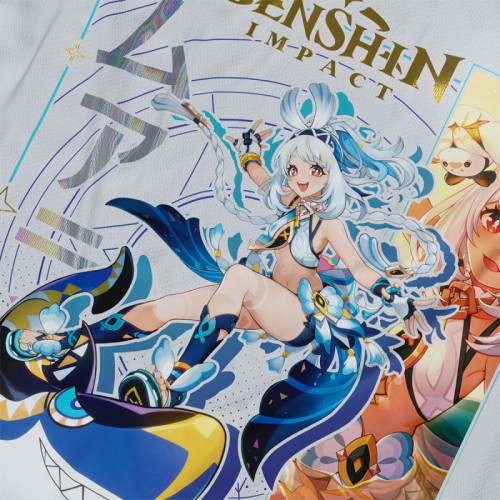 Mualani - Genshin Impact - Polera Holográfica - MYTHRIL PRINT