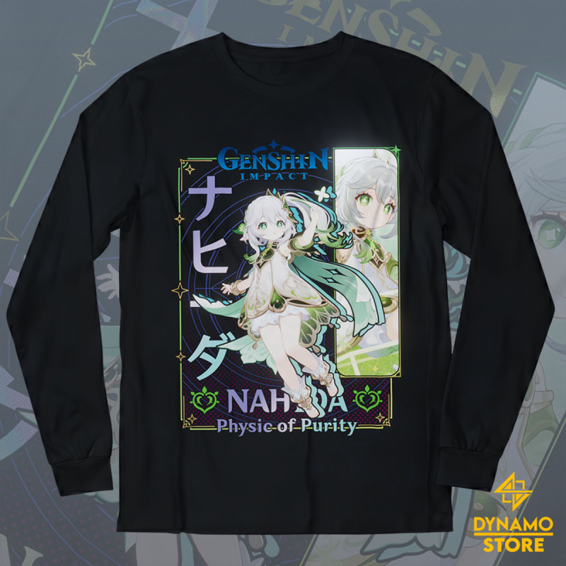 Nahida - Genshin Impact - Polera Manga Larga - MYTHRIL PRINT