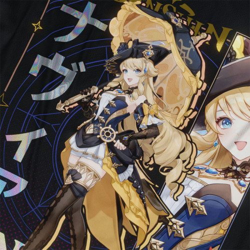 Navia - Genshin Impact - Polera Holográfica - MYTHRIL PRINT