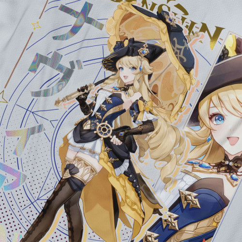 Navia - Genshin Impact - Polera Holográfica - MYTHRIL PRINT