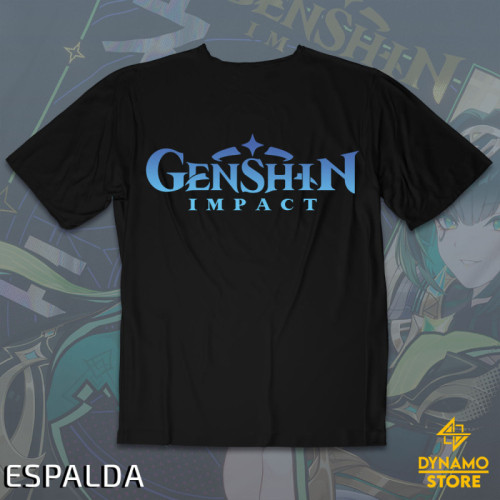 Nefer - Genshin Impact - Polera Holográfica - MYTHRIL PRINT