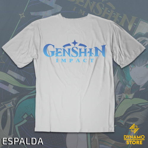 Nefer - Genshin Impact - Polera Holográfica - MYTHRIL PRINT