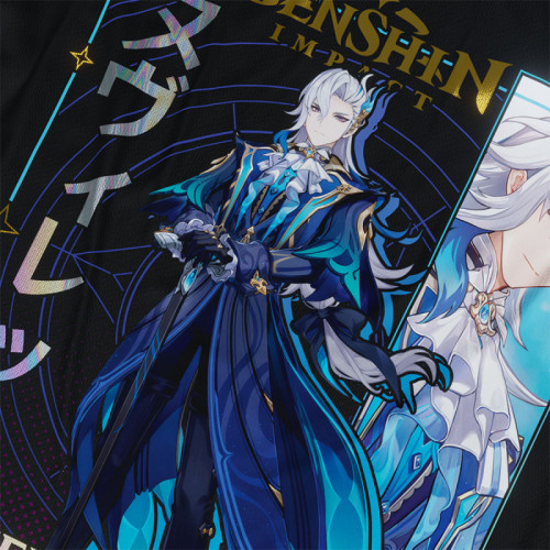 Neuvillette - Genshin Impact - Polera Holográfica - MYTHRIL PRINT
