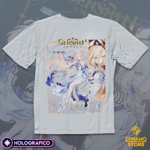 Nicole - Genshin Impact - Polera Holográfica - MYTHRIL PRINT