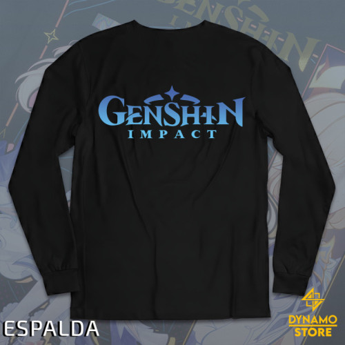 Nicole - Genshin Impact - Polera Manga Larga - MYTHRIL PRINT