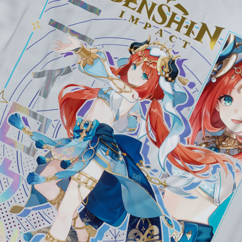 Nilou - Genshin Impact - Polera Holográfica - MYTHRIL PRINT