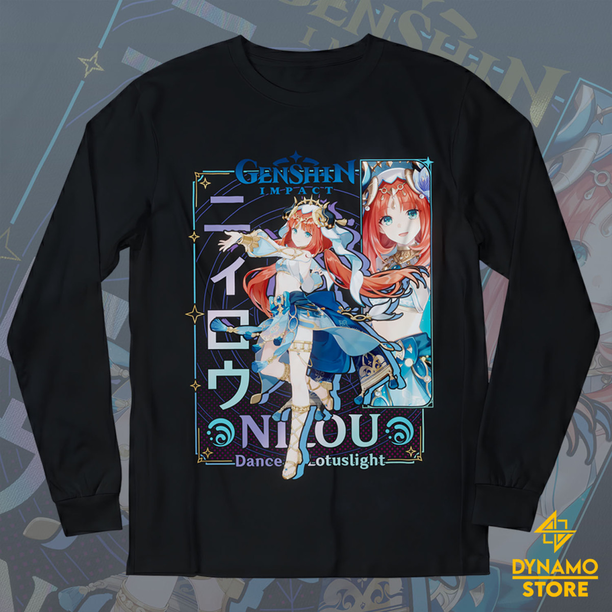 Nilou - Genshin Impact - Polera Manga Larga - MYTHRIL PRINT