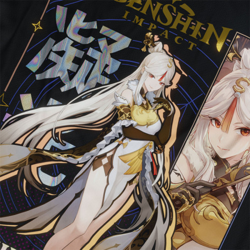 Ninguang - Genshin Impact - Polera Holográfica - MYTHRIL PRINT
