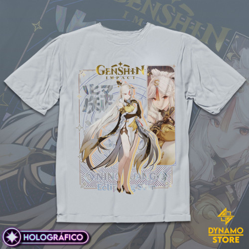 Ninguang - Genshin Impact - Polera Holográfica - MYTHRIL PRINT