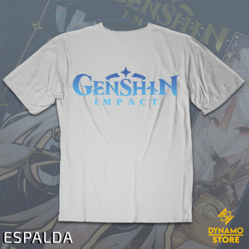 Ninguang - Genshin Impact - Polera Holográfica - MYTHRIL PRINT