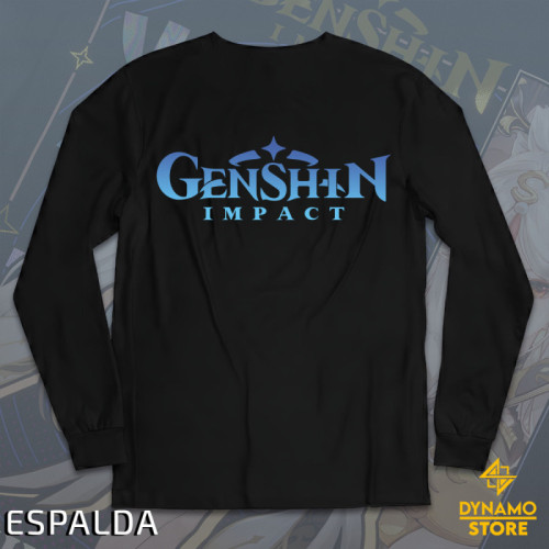 Ninguang - Genshin Impact - Polera Manga Larga Holográfica - MYTHRIL PRINT