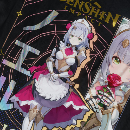 Noelle - Genshin Impact - Polera Holográfica - MYTHRIL PRINT