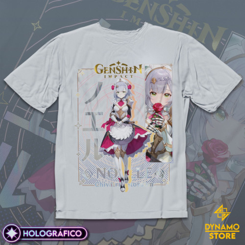 Noelle - Genshin Impact - Polera Holográfica - MYTHRIL PRINT