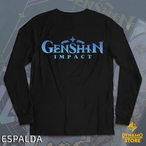Noelle - Genshin Impact - Polera Manga Larga Holográfica - MYTHRIL PRINT