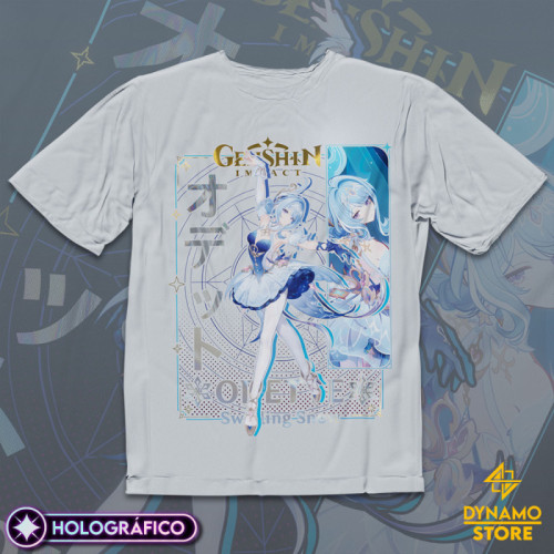 Odette - Genshin Impact - Polera Holográfica - MYTHRIL PRINT