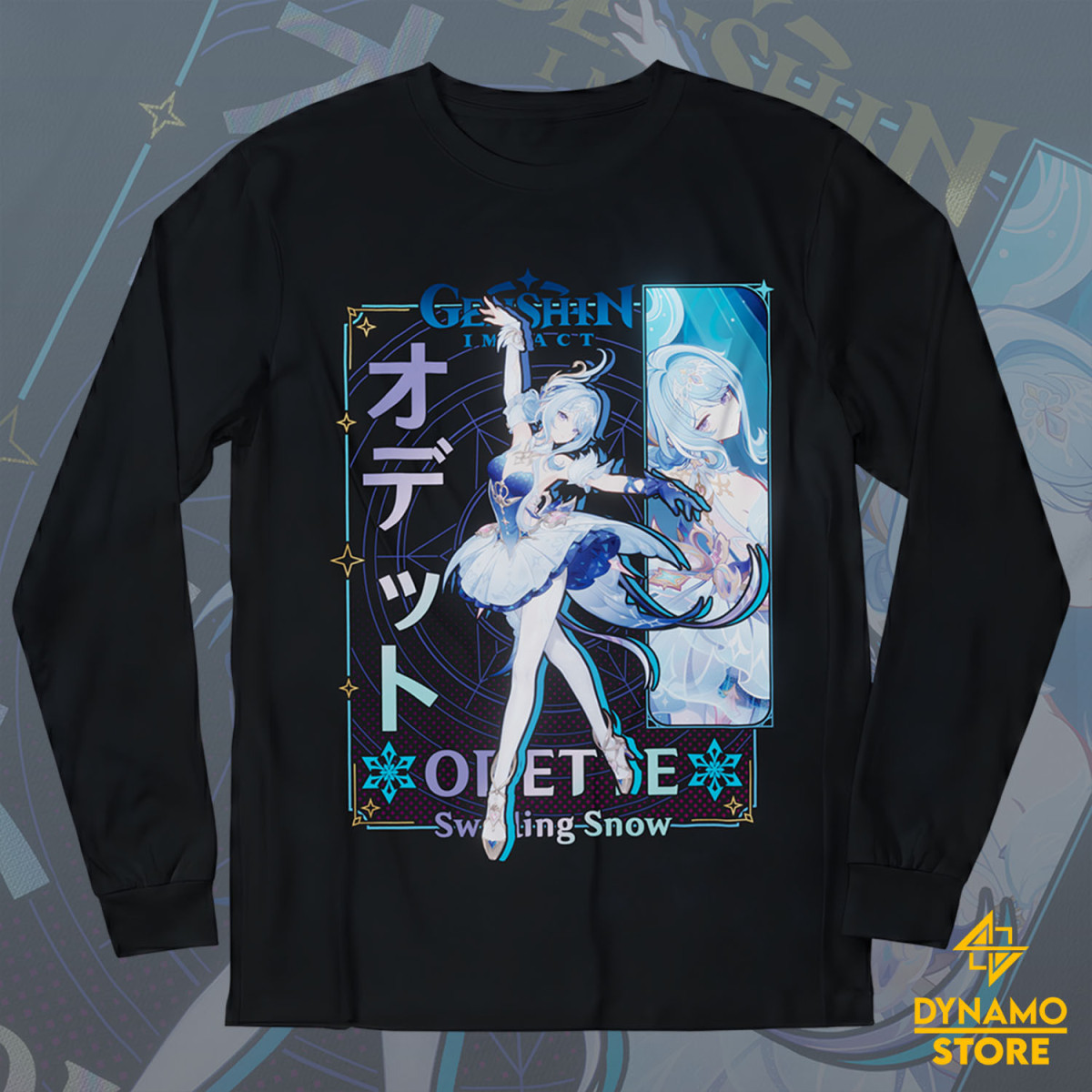 Odette - Genshin Impact - Polera Manga Larga - MYTHRIL PRINT
