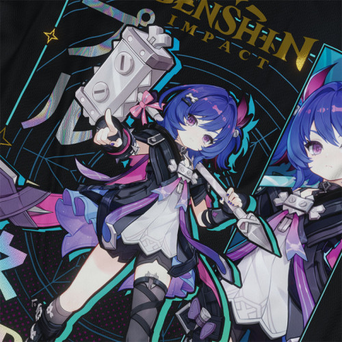 Prune - Genshin Impact - Polera Holográfica - MYTHRIL PRINT