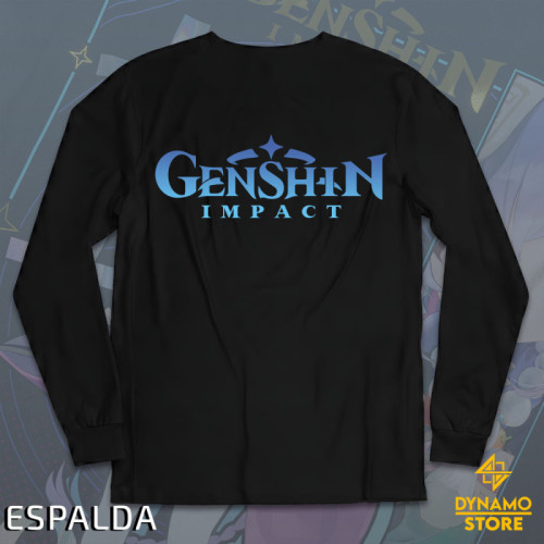 Qiqi - Genshin Impact - Polera Manga Larga - MYTHRIL PRINT