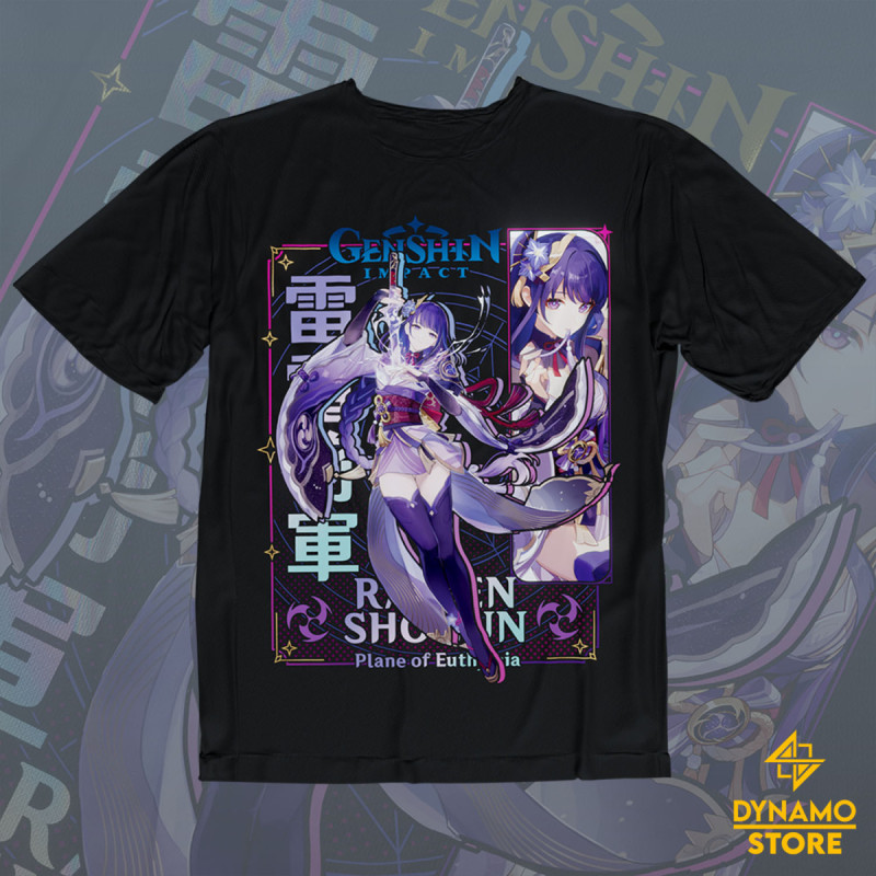 Raiden Shogun - Genshin Impact - Polera - MYTHRIL PRINT