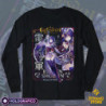 Raiden Shogun - Genshin Impact - Polera Manga Larga Holográfica - MYTHRIL PRINT