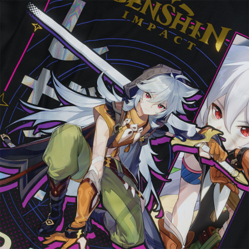 Razor - Genshin Impact - Polera Holográfica - MYTHRIL PRINT