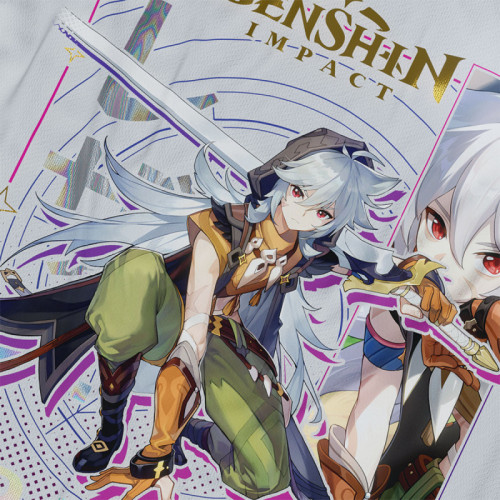 Razor - Genshin Impact - Polera Holográfica - MYTHRIL PRINT