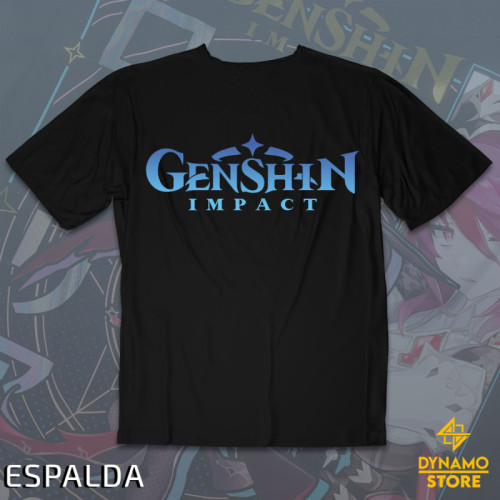Rosaria - Genshin Impact - Polera Holográfica - MYTHRIL PRINT
