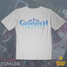 Rosaria - Genshin Impact - Polera Holográfica - MYTHRIL PRINT