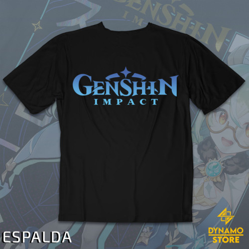 Sacarosa - Genshin Impact - Polera Holográfica - MYTHRIL PRINT