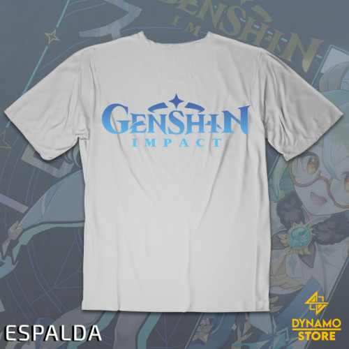 Sacarosa - Genshin Impact - Polera Holográfica - MYTHRIL PRINT