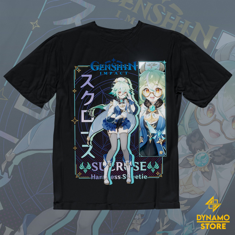 Sacarosa - Genshin Impact - Polera - MYTHRIL PRINT