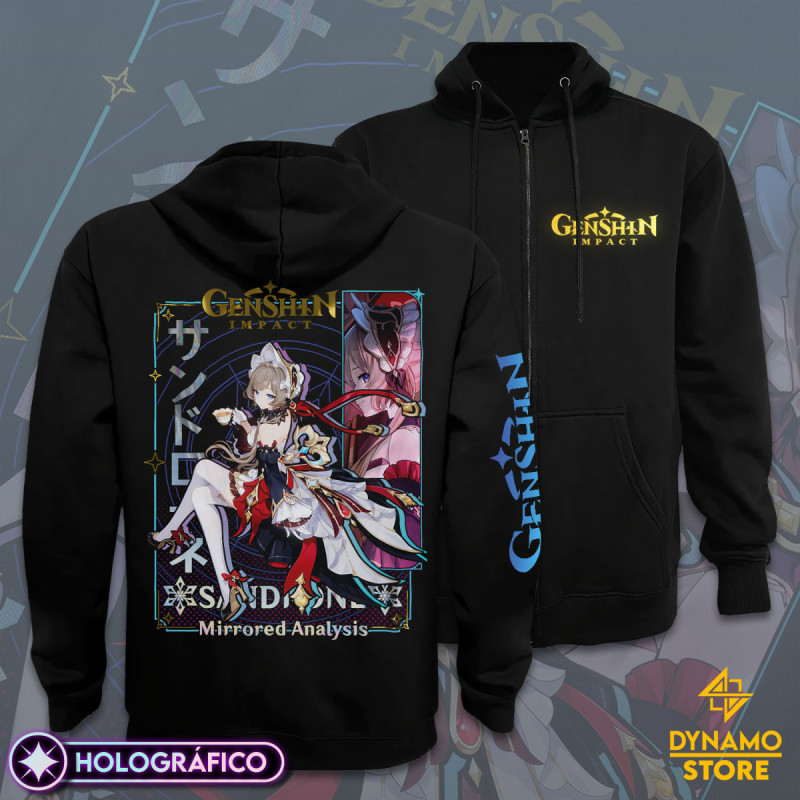 Sandrone - Genshin Impact - Poleron Holográfica - MYTHRIL PRINT