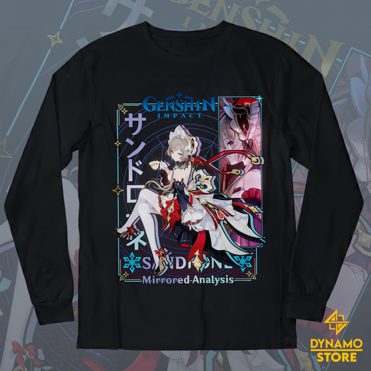 Sandrone - Genshin Impact - Polera Manga Larga - MYTHRIL PRINT