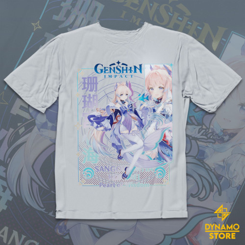 Sangonomiya Kokomi - Genshin Impact - Polera - MYTHRIL PRINT